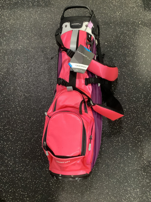 Vist Large View of Product Image Which is Used Maxfli HONORS + Womens Stand Bag Purple