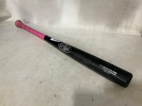 Vist Large View of Product Image Which is Used Louisville Slugger GENUINE BB/SB Wood Bat 28"