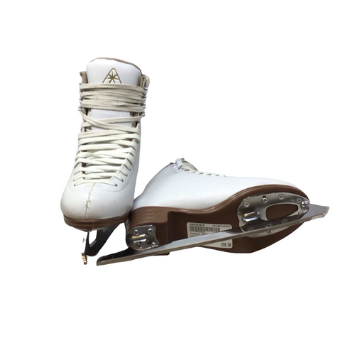 Vist Large View of Product Image Which is Used Jackson MYSTIQUE WomensFigure Skate White Senior 4