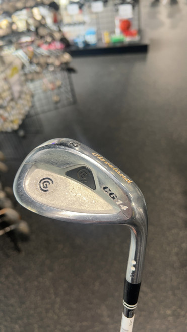 Vist Large View of Product Image Which is Used Cleveland CG14 Golf Wedge Mens RH 52 Degree