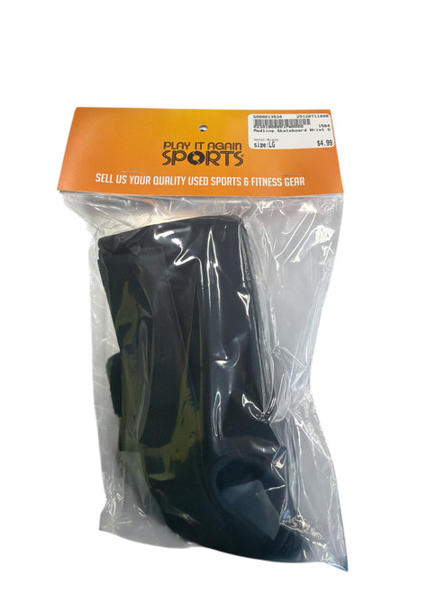 Vist Large View of Product Image Which is Used Skateboard Wrist Guards Black LG