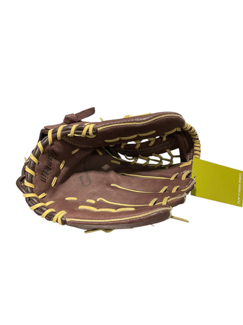 Vist Large View of Product Image Which is Used Franklin PRO SERIES BB/SB Glove RH Throw Brown 12"