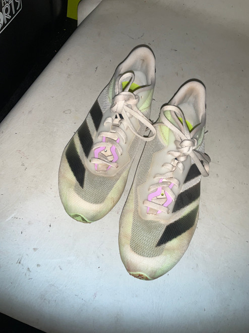 Vist Large View of Product Image Which is Used Adidas Track & Field Cleats Adult White Senior 7