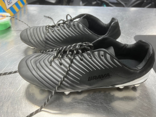 Vist Large View of Product Image Which is Used Brava Soccer Cleats Black Senior 10.5