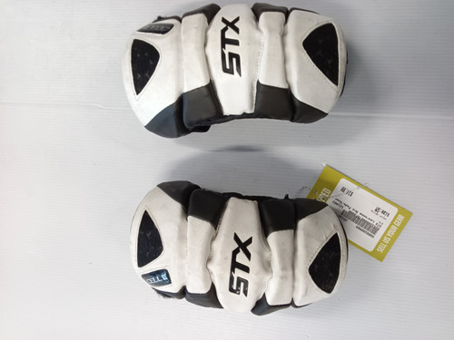 Vist Large View of Product Image Which is Used STX Lacrosse Arm Pads/Guards White SM
