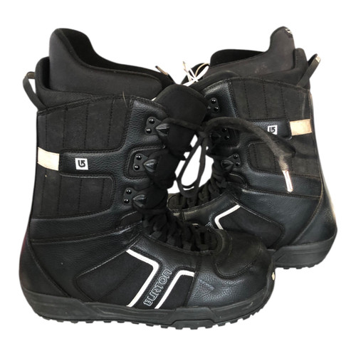 Vist Large View of Product Image Which is Used Burton IMPRINT Mens Snowboard Boots Black Senior 12