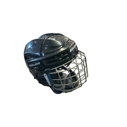 Vist Large View of Product Image Which is Used Bauer BAUER HOCKEY MASK Helmet Cage Combo Black MD