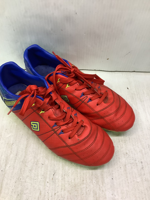 Vist Large View of Product Image Which is Used Umbro DREAM PAIRS Soccer Cleats Royal Blue And Red Senior 9.5