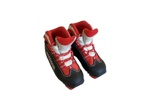 Vist Large View of Product Image Which is Used Rossignol Boys NNN XC Ski Boots Black YT-11