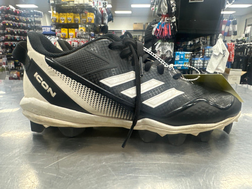Vist Large View of Product Image Which is Used Adidas ICON BB/SB Cleats Black Senior 7.5