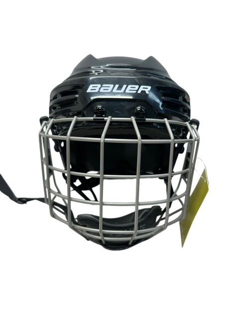 Vist Large View of Product Image Which is Used Bauer IMS5.0 SM Helmet Cage Combo Black SM