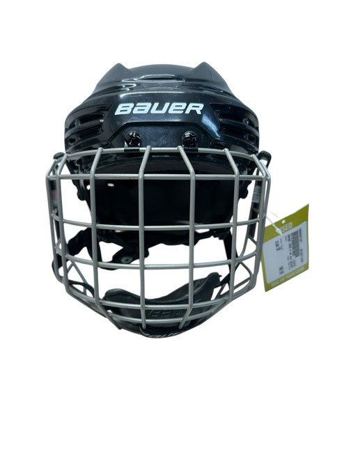Vist Large View of Product Image Which is Used Bauer IMS5.0 SM Helmet Cage Combo Black SM
