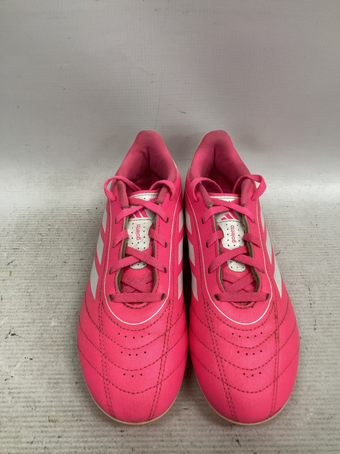 Vist Large View of Product Image Which is Used Adidas Soccer Cleats Pink Junior 04