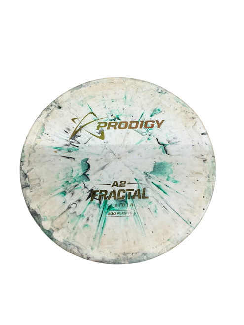 Vist Large View of Product Image Which is Used Prodigy A2 FRACTAL Disc Golf Mid Range White 174g
