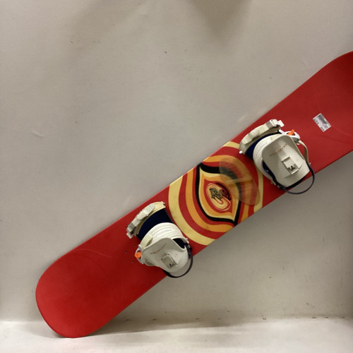 Vist Large View of Product Image Which is Used K2 ZEPPELIN Mens Board/Bindings Red 147 cm