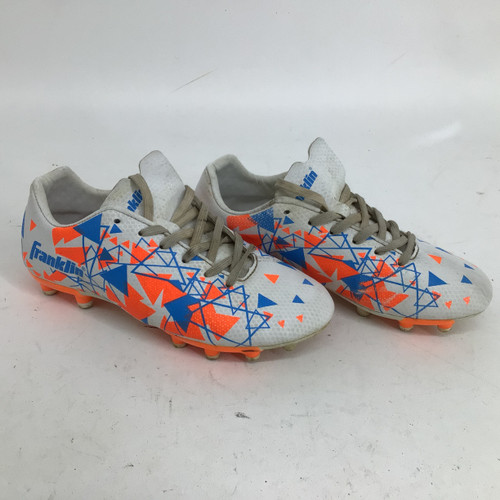 Vist Large View of Product Image Which is Used Franklin JR 2 SOCCER CLEATS Soccer Cleats White Junior 02