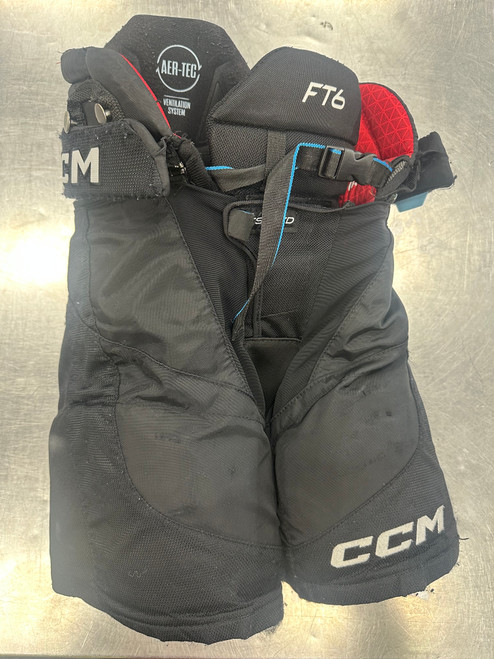 Vist Large View of Product Image Which is Used CCM JETSPEED FT6 Junior Pant Black SM