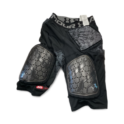 Vist Large View of Product Image Which is Used Under Armour PADDED COMPRESSION SHORTS FB Girdles Black SM