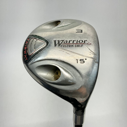 Vist Large View of Product Image Which is Used Warrior CUSTOM GOLF Mens Fairway Wood RH 3 Wood
