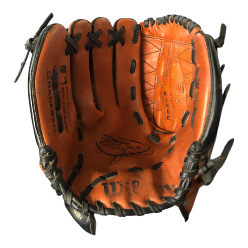 Vist Large View of Product Image Which is Used Wilson A2457 BB/SB Glove LH Throw Brown 11 1/2"