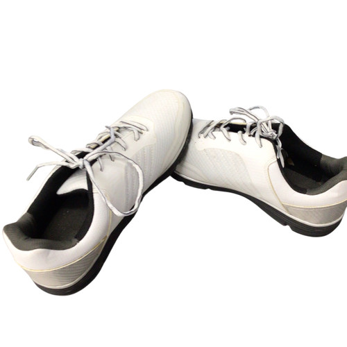Vist Large View of Product Image Which is Used Etonic Mens Golf Shoes White Senior 10.5
