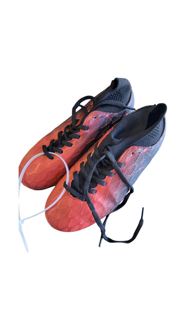 Vist Large View of Product Image Which is Used Soccer Cleats Red Junior 01