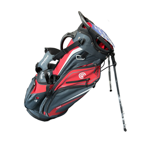 Vist Large View of Product Image Which is New CG LT STAND BAG RED/CHAR