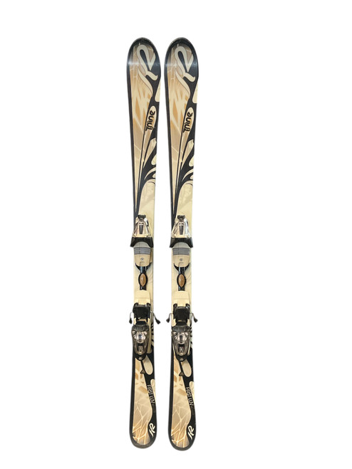 Vist Large View of Product Image Which is Used K2 FIRST LUV Womens DH Ski/Binding None 142 cm