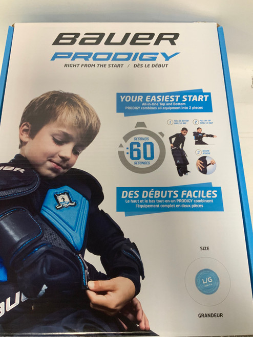 Vist Large View of Product Image Which is Used Bauer PRODIGY YOUTH KIT Hockey Accessory
