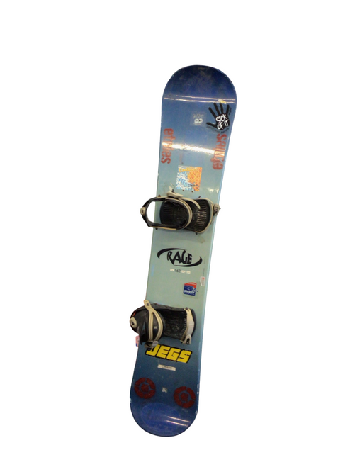 Vist Large View of Product Image Which is Used RAGE Mens Board/Bindings Black 162 cm