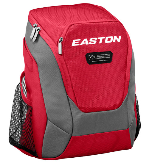 Vist Large View of Product Image Which is New EASTON DUGOUT YOUTH BACKPACK-RED