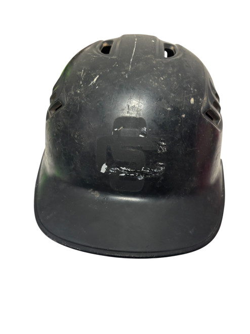 Vist Large View of Product Image Which is Used Rawlings S80X1A-R1 80mph 7 3/8 - 7 1/2 Batting Helmet Black LG