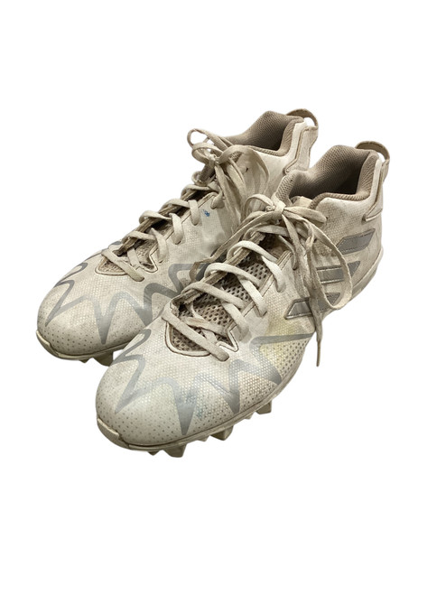 Vist Large View of Product Image Which is Used Adidas ADIDAS FREAK Adult FB Cleats White Senior 10