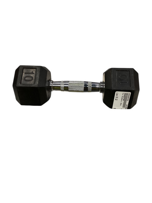 Vist Large View of Product Image Which is Used Hex Dumbbell (Each) 10 lb