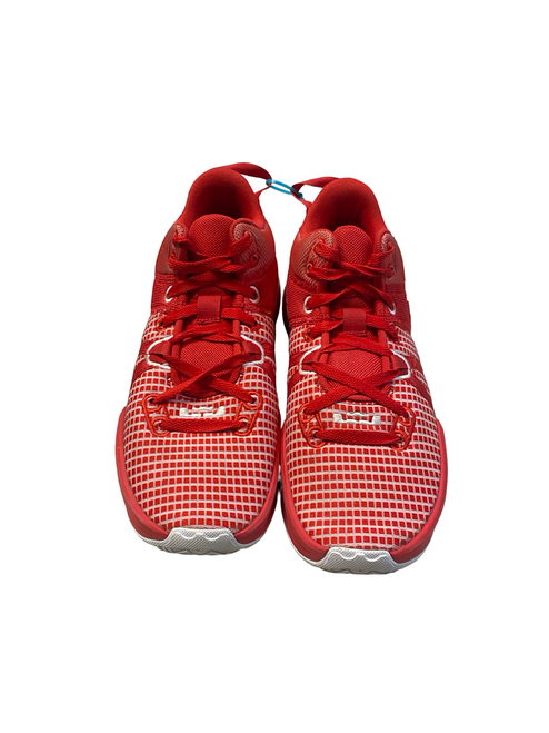 Vist Large View of Product Image Which is Used Nike WITNESS VII Basketball Shoes M Red Senior 8.5