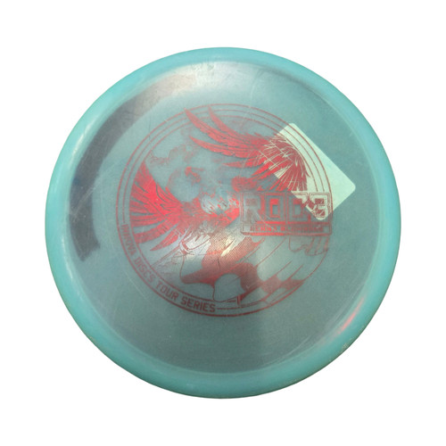 Vist Large View of Product Image Which is Used Innova ROC 3 Disc Golf Mid Range Teal