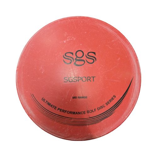 Vist Large View of Product Image Which is Used SGS SGSPORT MIDRANGE Disc Golf Mid Range Red