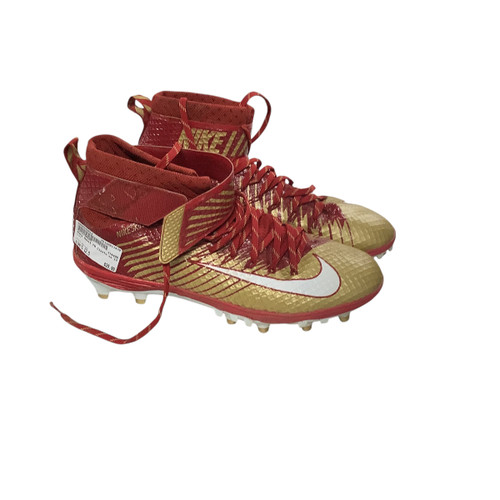 Vist Large View of Product Image Which is Used Nike Adult FB Cleats Maroon Senior 12.5