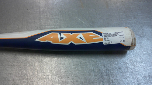 Vist Large View of Product Image Which is Used AXE GS4 BB/SB High School -3 Bat 32"