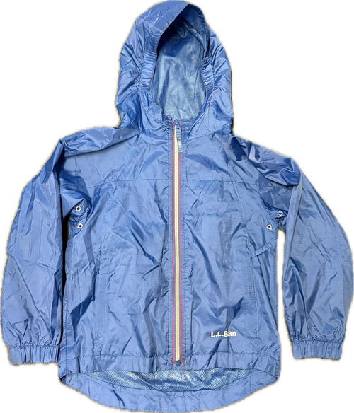 Vist Large View of Product Image Which is Used L.L. Bean SZ 5-6 Outerwear Light Jacket Y Royal Blu