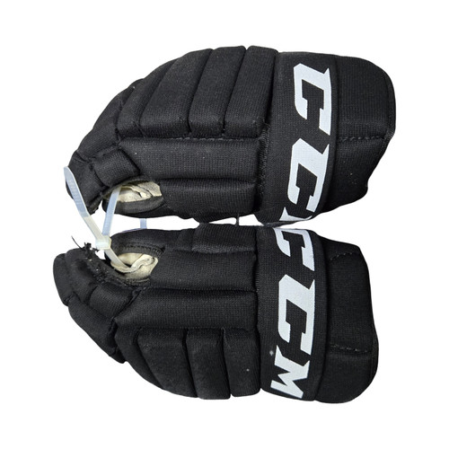 Vist Large View of Product Image Which is Used CCM MILE HIGH MITES GLOVES Junior Gloves Black 10"