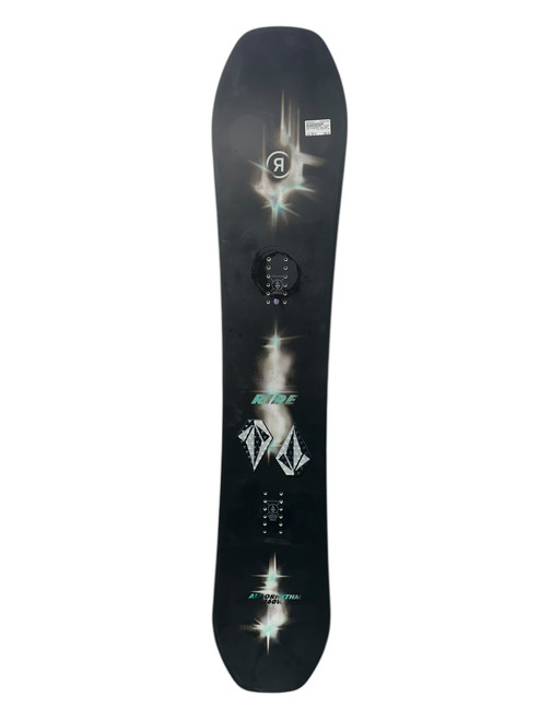 Vist Large View of Product Image Which is Used Ride ALGORYTHM 160W Mens Snowboard Only Black 160 cm