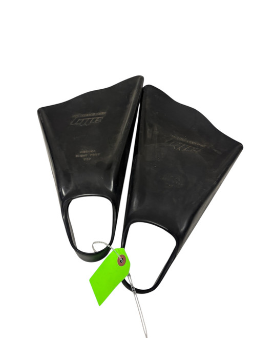 Vist Large View of Product Image Which is Used ALLY Floating Swim Fins / Bodyboard fins Black MD