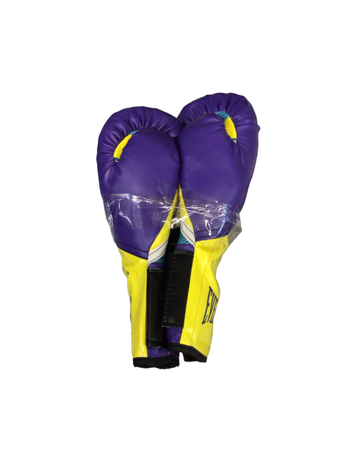 Vist Large View of Product Image Which is Used Everlast Boxing Gloves Purple MD