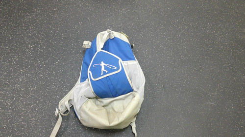 Vist Large View of Product Image Which is Used Nike SWINGMAN BB/SB Player Backpack Royal Blue