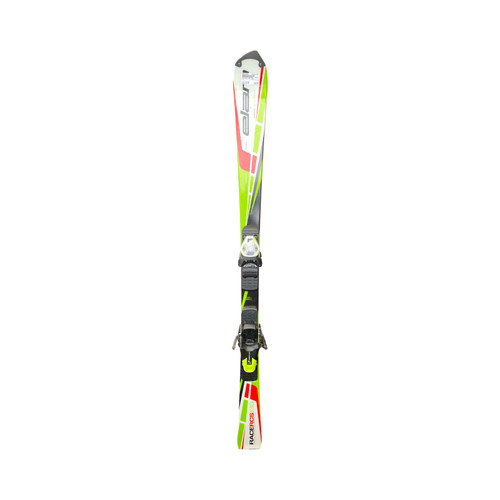 Vist Large View of Product Image Which is Used Elan RACE RCS Mens DH Ski/Binding Lime Green 139 cm