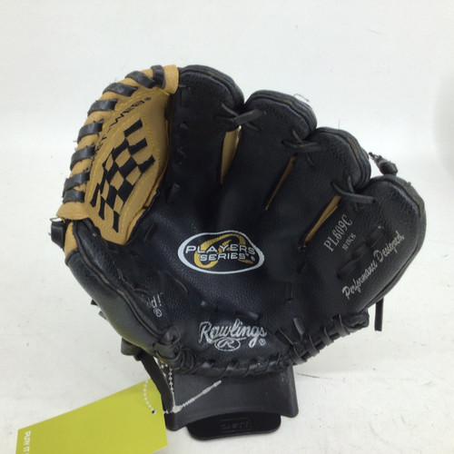 Vist Large View of Product Image Which is Used Rawlings PLAYERS SERIES 10 IN RHT BB GLOVE BB/SB Glove RH Throw Black 10"
