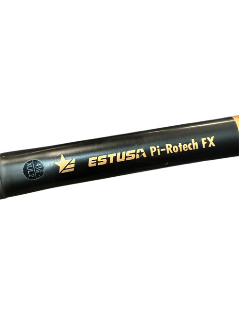 Vist Large View of Product Image Which is Used ESTUSA PI-ROTECH FX Adult Tennis Racquet Black 4 1/4"