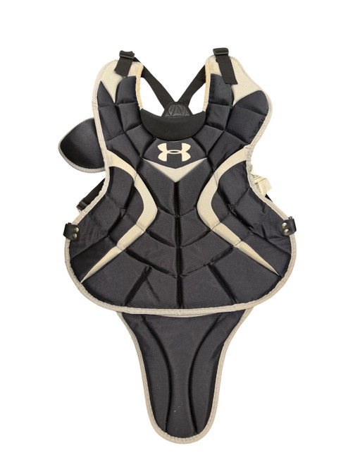 Vist Large View of Product Image Which is Used Under Armour RAC010 Catchers Chest Protector Black Adult