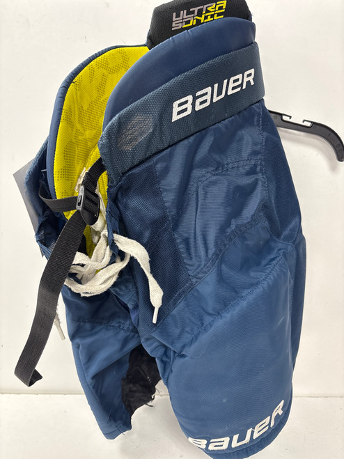 Vist Large View of Product Image Which is Used Bauer SUPREME ULTRA SONIC Youth Pant Navy Blue LG